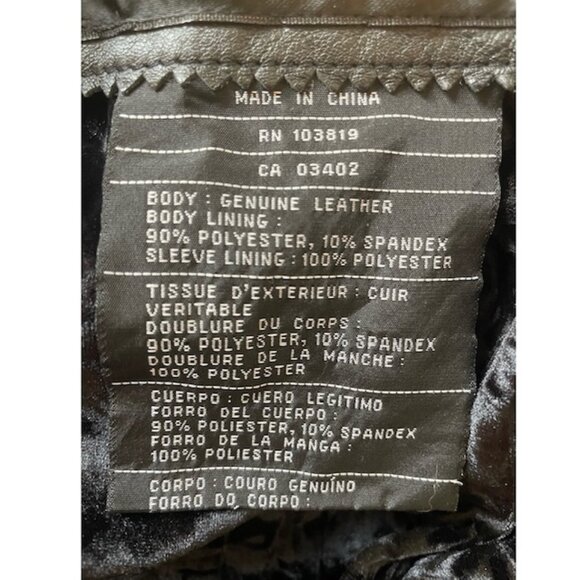 BEAUTIFUL HARLEY DAVIDSON butter Soft Leather Jacket! Velvet Lining! LACES  S/M - Picture 14 of 16